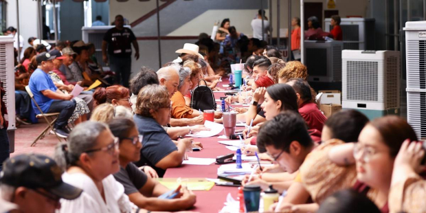 Iniciaron los registros en todo el estado para apoyar a los que menos tienen, siguiendo los principios de la cuarta transformación.