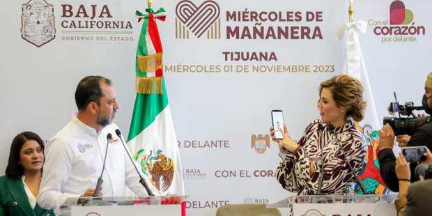 La mandataria estatal explicó que la modernización de los servicios del Gobierno de Baja California fue en función de los principios de accesibilidad y la austeridad.