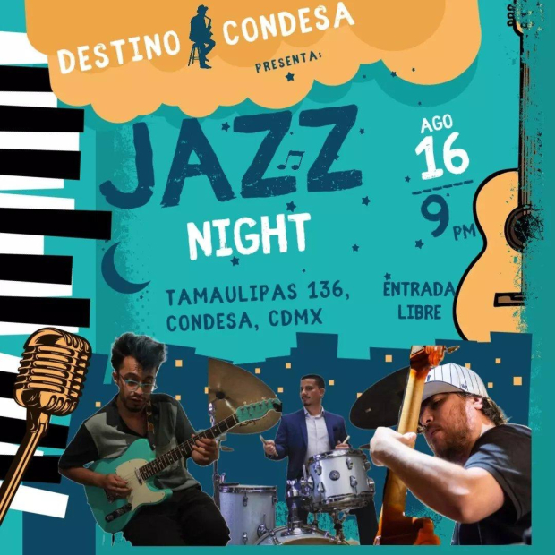 No te pierdas el Jazz Night.