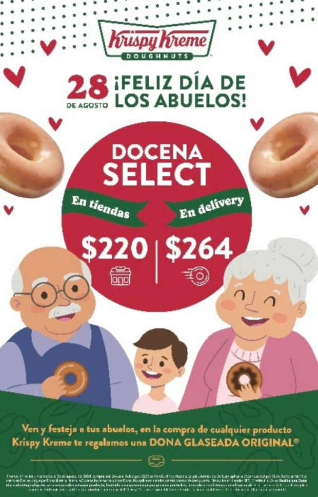 También hay otras promociones para que puedas disfrutar más donas con ellos.