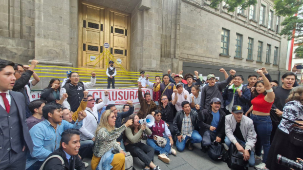 Los estudiantes denunciaron que a estas acciones no se les dio cobertura en medios.