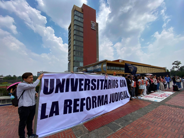 Lona a favor de la Reforma Judicial.