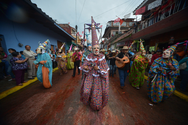 Celebración de San Jerónimo en Coatepec.