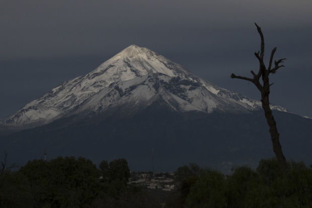 Vista del Pico de Orizaba o “Citlaltépetl”.