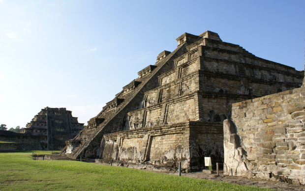 La zona arqueológica de “El Tajín”.