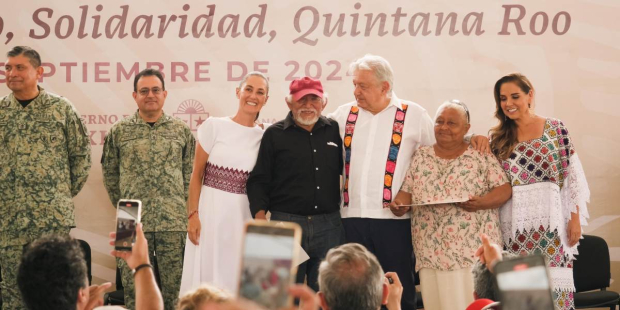 ‘’Es una mujer inteligente la que va a gobernar México en unos días más’’, aseguró AMLO sobre Claudia Sheinbaum.