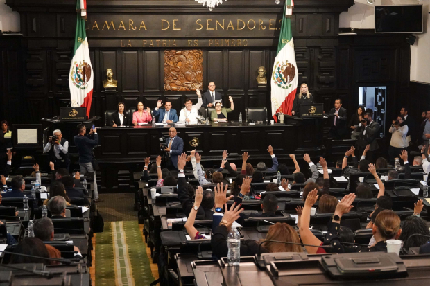 Sesión del Senado en la Antigua Casona de Xiconténcatl, el pasado 5 de septiembre.