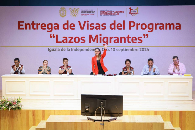 Evelyn Salgado impulsa la entrega de visas gratuitas para fortalecer los lazos familiares entre migrantes.