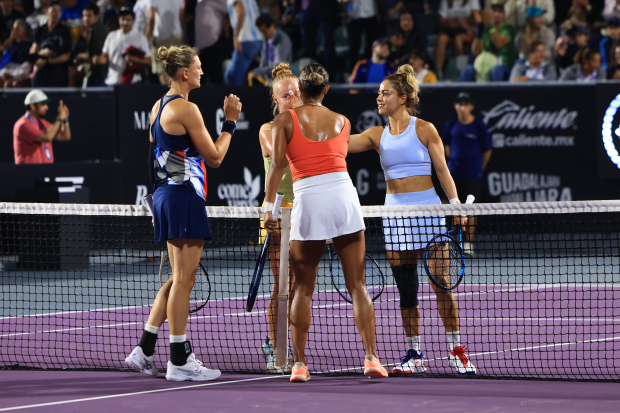 ​Renata Zarazúa y Maria Kozyreva, eliminadas del torneo de dobles del Guadalajara Open AKRON 2024