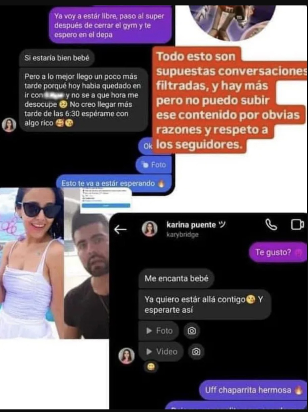 Supuesta infidelidad de la esposa de Adrián Marcelo