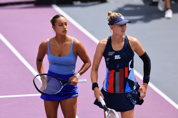 Las británicas Samantha Murray Sharan y Eden Silva en el Guadalajara Open AKRON