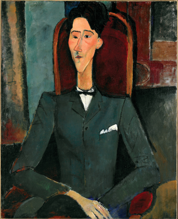 Jean Cocteau (1916), de Amedeo Modigliani.