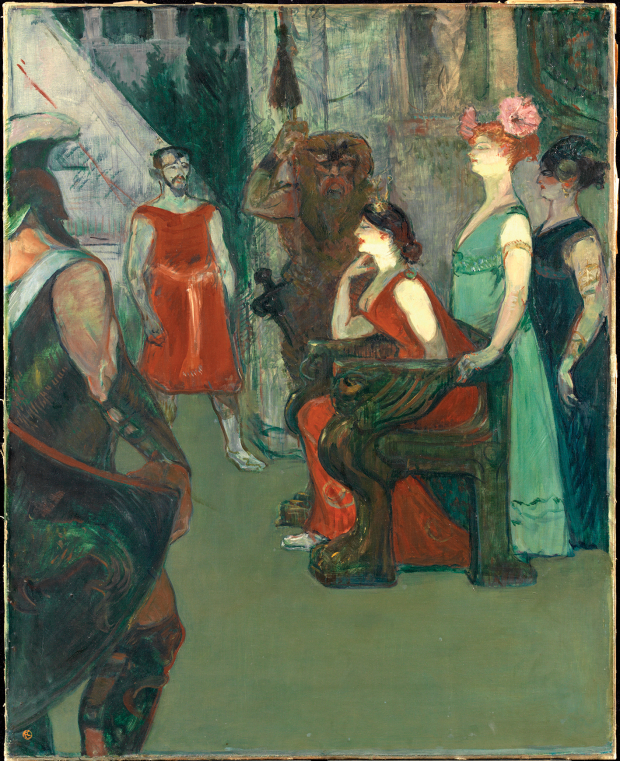 Mesalina (1900-1901), de Henri de Toulouse-Lautrec.