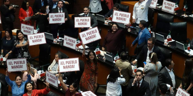 Cámara de Diputados declara constitucional la reforma al Poder Judicial.