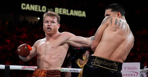 Canelo es el rey del box ante Berlanga.