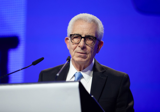 El expresidente Ernesto Zedillo durante la inauguración de International Bar Association.