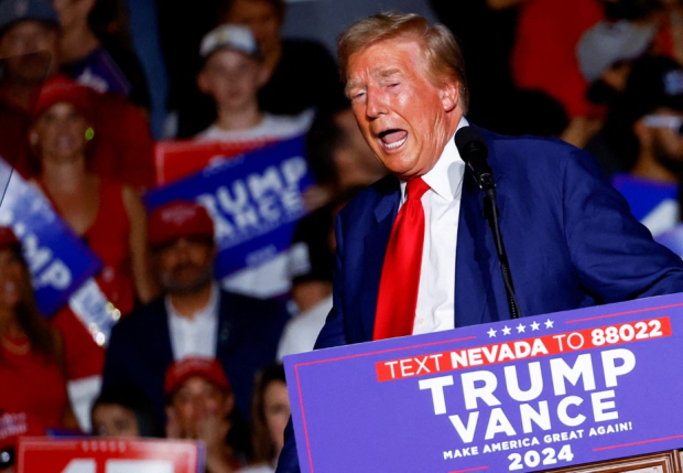 Donald Trump, durante un evento en Las Vegas.