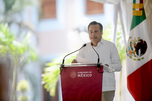 El gobernador de Veracruz, Cuitláhuac García.