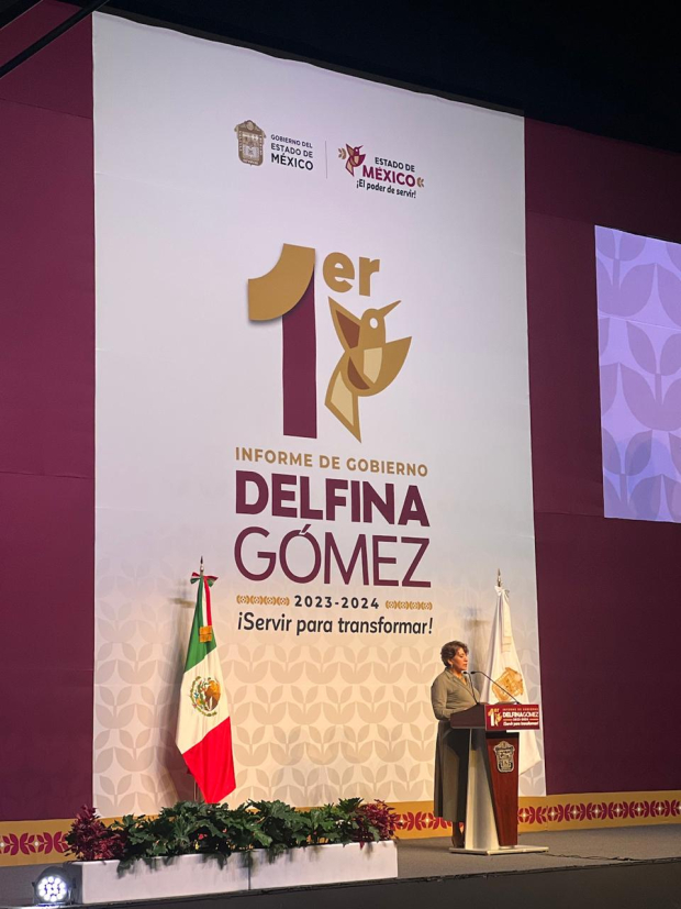 Evento de Delfina Gómez.