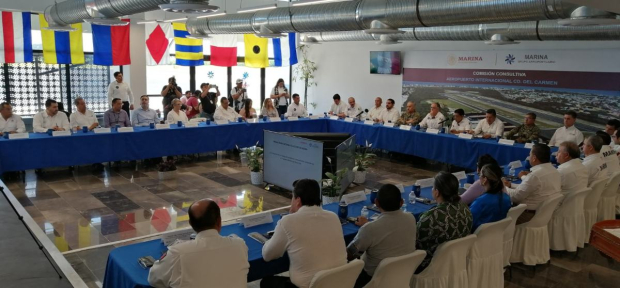 En el marco de la Segunda Sesión Consultiva del Aeropuerto Internacional de Ciudad del Carmen, se detallaron las acciones que se realizaron.