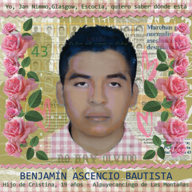 Benjamín Ascencio, uno de los 43, en una imagen de archivo.