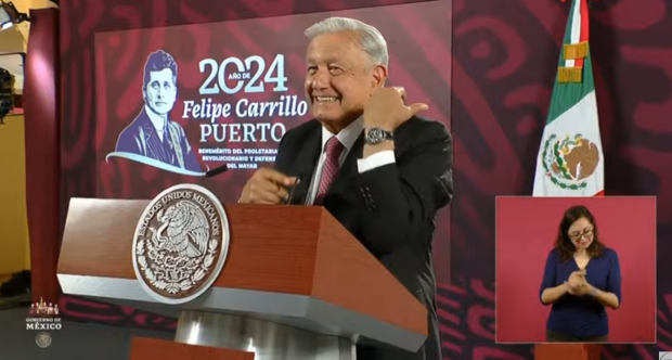 AMLO alista su última conferencia matutina.