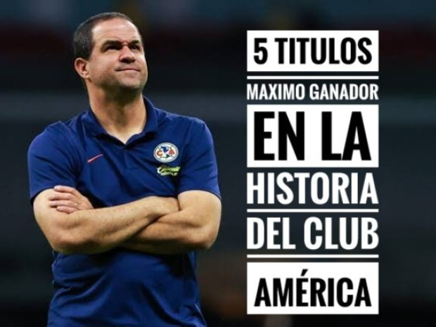 André Jardine es el estratega con más trofeos en la historia del América.