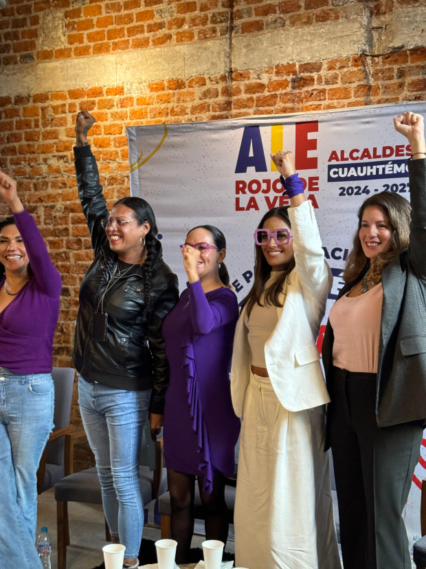 La alcaldesa electa de Cuauhtémoc, Alessandra Rojo de la Vega, destaca su compromiso con la ciudadanía y la democracia.