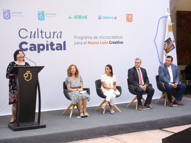 La Secretaría de Cultura lanza microcréditos sin interés para emprendedores creativos en Nuevo León, como parte del Programa Cultura Capital.