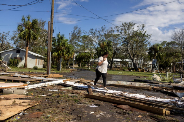 Así fue el devastador paso de Helene en Florida.