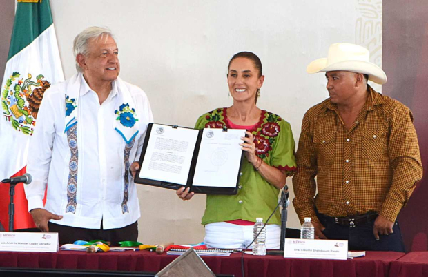 Claudia Sheinbaum aseveró que dará continuidad al Plan de Justicia del Pueblo Yaqui y los pueblos originarios.