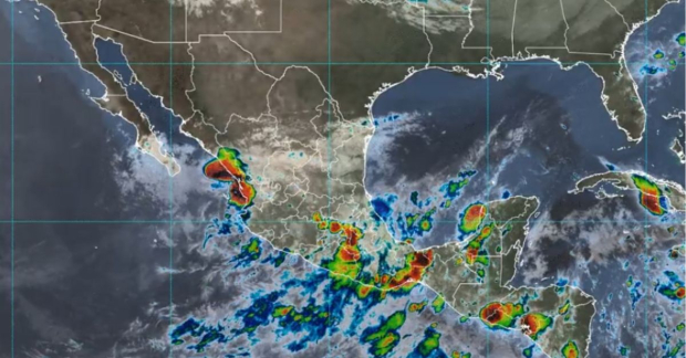 Este martes 1 de octubre se formó la Depresión Tropical Once-E.