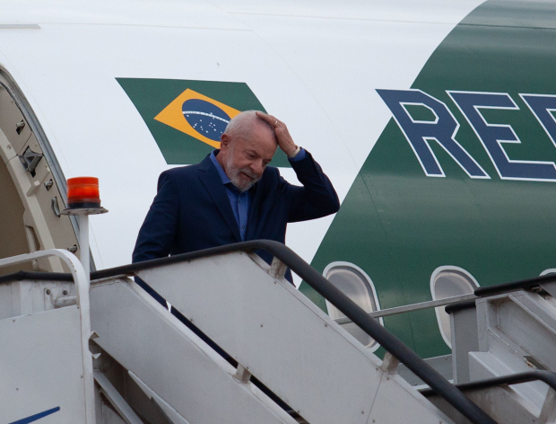 Luiz Inácio Lula da Silva, presidente de Brasil, pisó territorio mexicano el domingo.