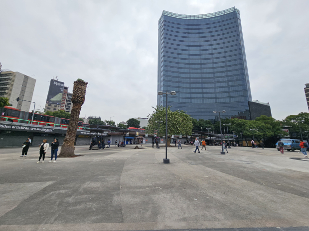 Así luce la Glorieta de Insurgentes tras su reapertura