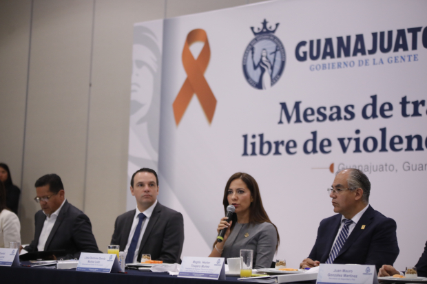 La Gobernadora de Guanajuato refuerza el compromiso de erradicar la violencia contra mujeres con un plan de acción estatal.