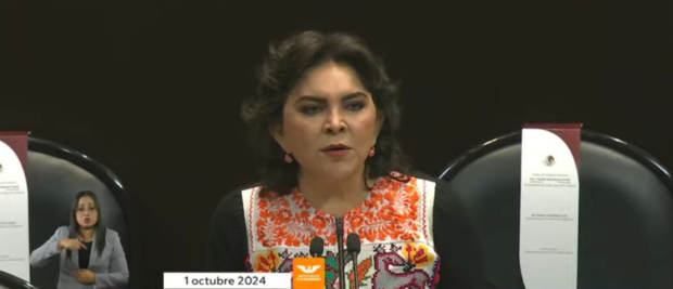 Ivonne Aracely Ortega, coordinadora parlamentaria de MC.