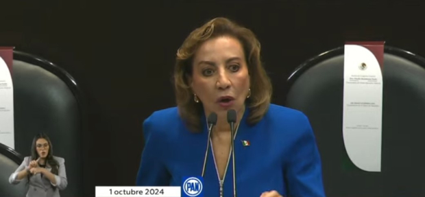 Guadalupe Murguía, coordinadora parlamentaria del PAN.