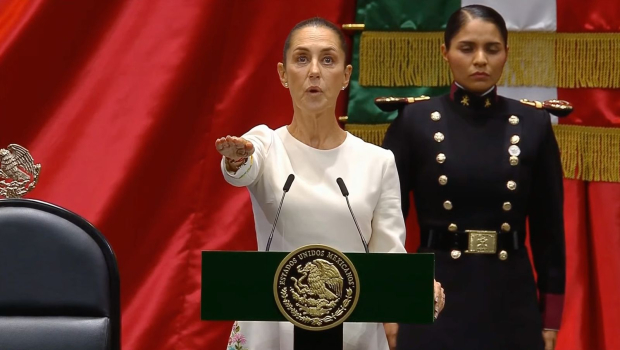 Sheinbaum toma protesta como presidenta de México.