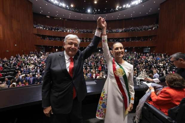 AMLO después del traspaso de poder a Sheinbaum.