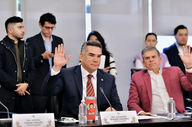 Alejandro Moreno, en el Senado de la República.