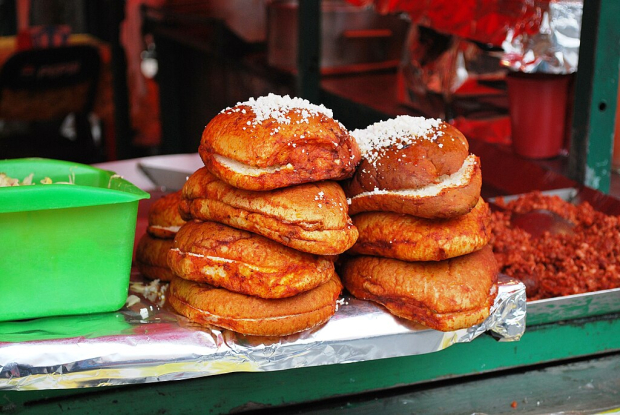 El pambazo es un platillo tradicional mexicano.