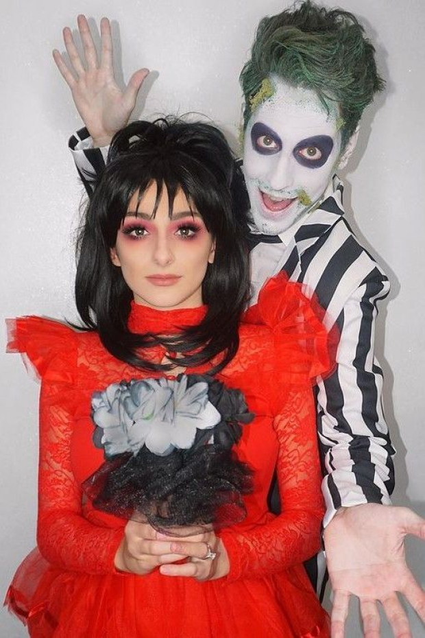 Beetlejuice y Lydia