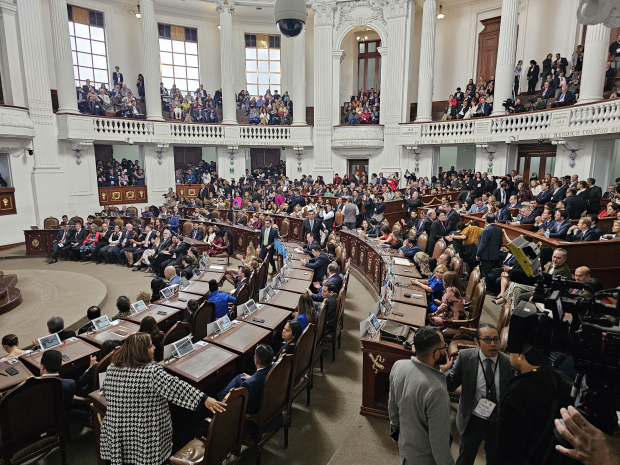 Inicia sesión en el Congreso donde rendirá protesta Clara Brugada.