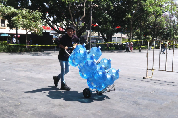 Clara Brugada destacó el derecho al agua potable.