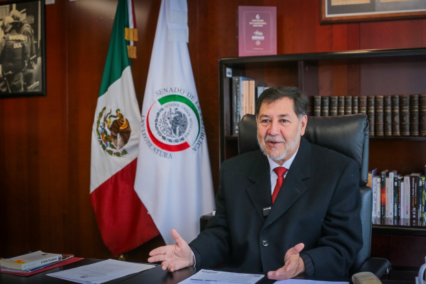 Gerardo Fernández Noroña, Presidente del Senado.