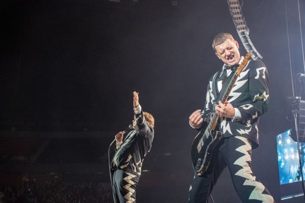 The Hives en concierto en el Palacio de los Deportes.