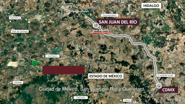 El Tren México-Querétaro contará con tres estaciones.