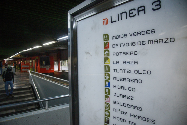 La Línea 3 del Metro cerrará una vez que termine la remodelación de la Línea 1 del Metro.