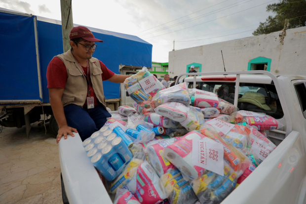 Invitan a donar insumos para familias afectadas por "Milton".