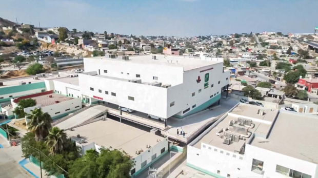 Así luce el nuevo Hospital General de la Zona Este, en Baja California..